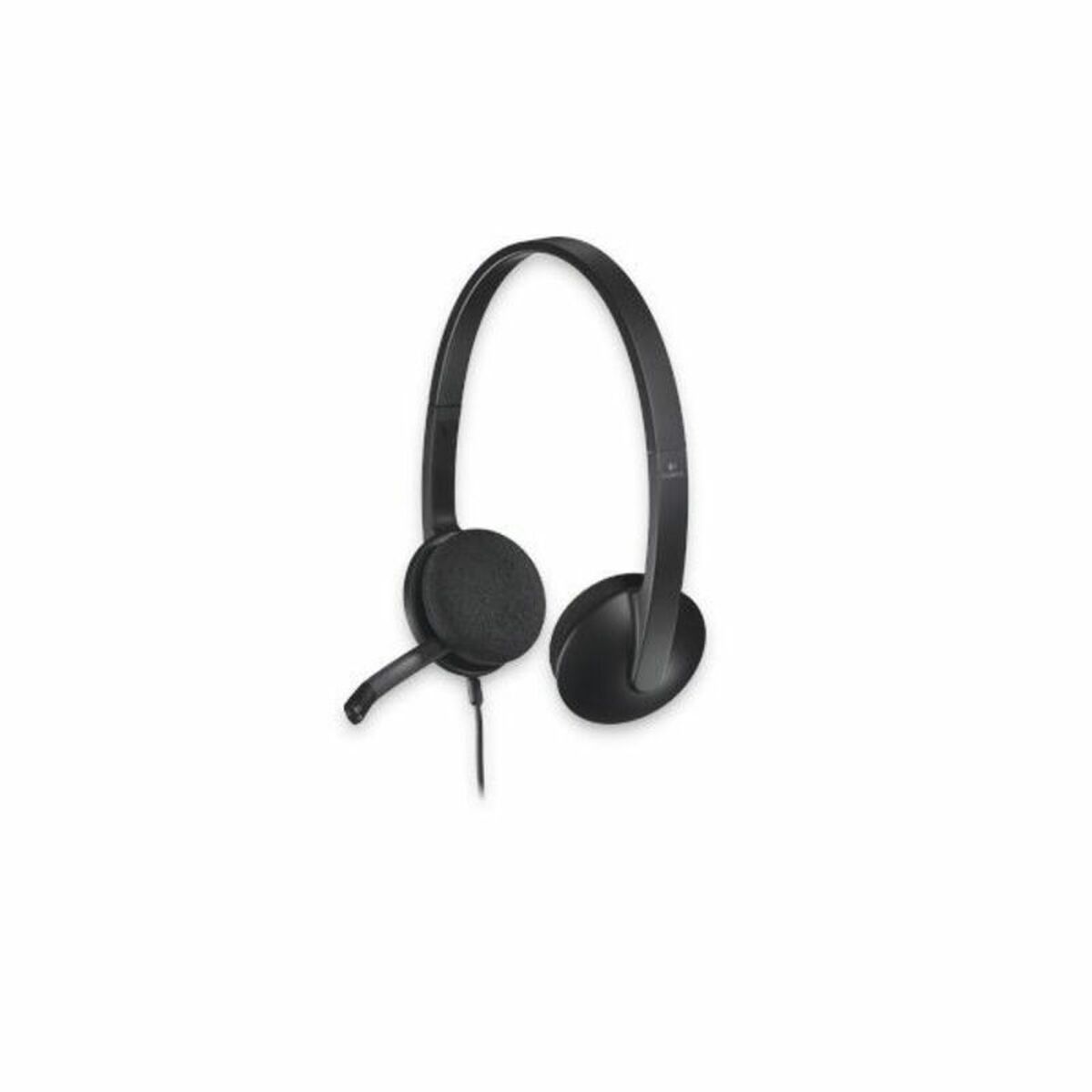 Kõrvaklapid Mikrofoniga Logitech H340 Must